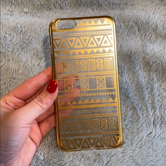 iPhone 7/8 plus gold Aztec case - Picture 2 of 3
